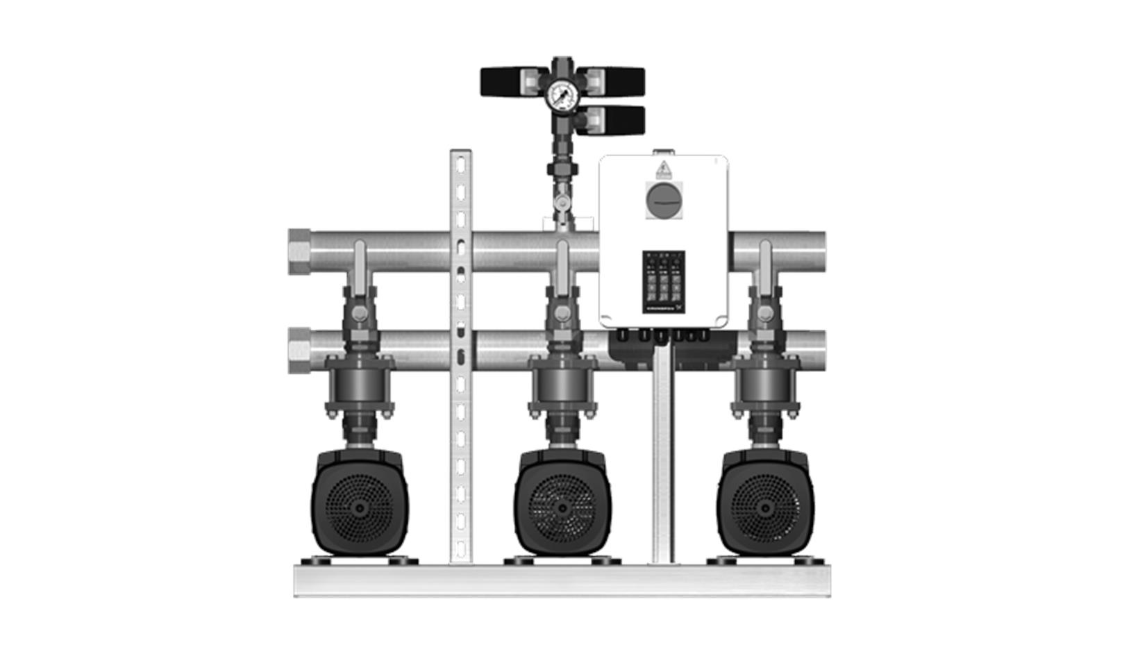 Насосная установка Hydro Multi-S 2 CM  3- 8  3х380V