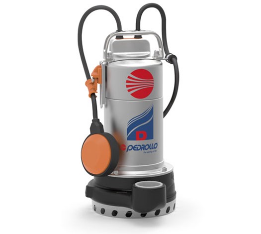 Погружной дренажный насос Pedrollo D 30-N 10м для чистой или слегка грязной воды
