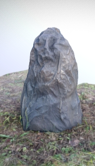 Камень D30/50, рельеф Люкс серый