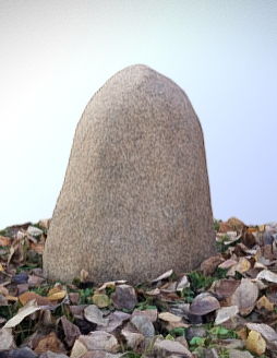 Камень D30/50 коричневый
