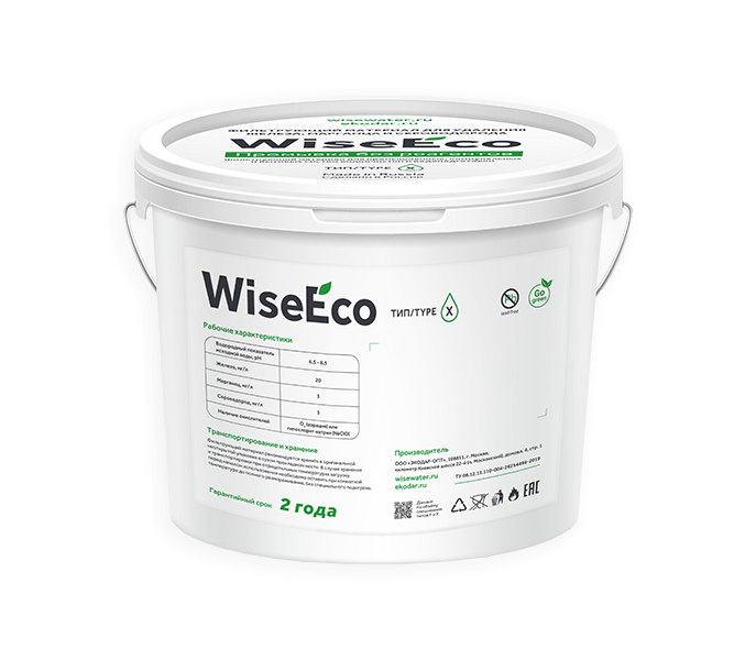 Наполнитель WiseEco тип X (ведро 10л)