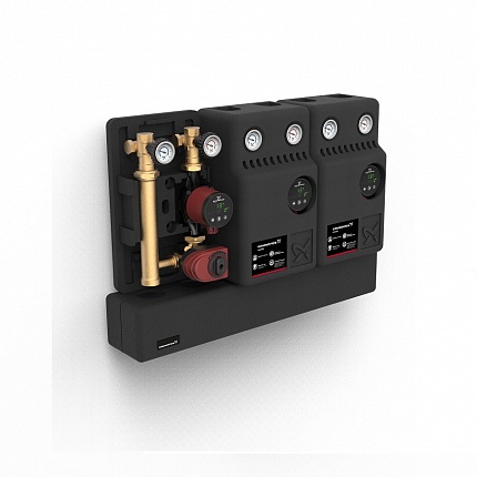 Насосная группа HEATMIX M25 ALPHA2 80 Rp 1"/ G 1 1/2" Grundfos