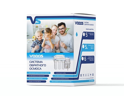 Система обратного осмоса Vodos RO 50-NP35 5 ступеней