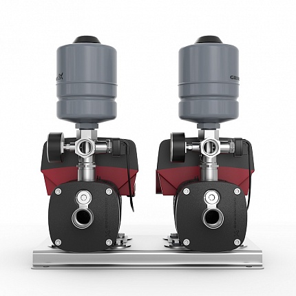 CMBE TWIN 5-31 Schuko  Насосная установка CMBE TWIN с предустановленной вилкой Schuko на каждом насосе с кабелем 1,5 м  Grundfos
