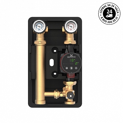 Насосная группа HEATMIX M25 ALPHA2 60 Rp 1"/ G 1 1/2" Grundfos
