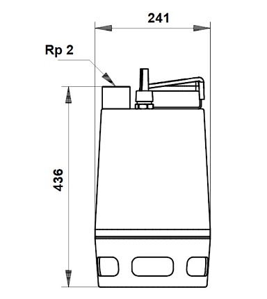 Дренажный насос Grundfos UNILIFT AP 50.50.08.3.V 1,2/0,8A 3x400V 50Hz