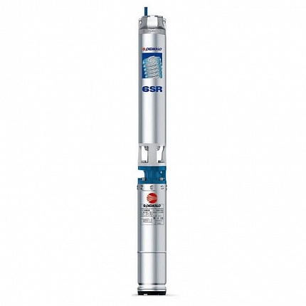 Скважинный насос Pedrollo 6SR 12/21-PD с маслозаполненным двигателем 6PD