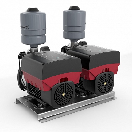 CMBE TWIN 5-31 Schuko  Насосная установка CMBE TWIN с предустановленной вилкой Schuko на каждом насосе с кабелем 1,5 м  Grundfos