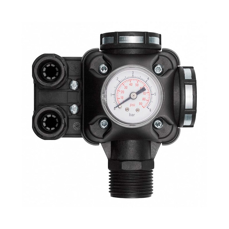 Pressure Switch Dengan Pressure Gauge Italtecnica PM/53W, 54 OFF