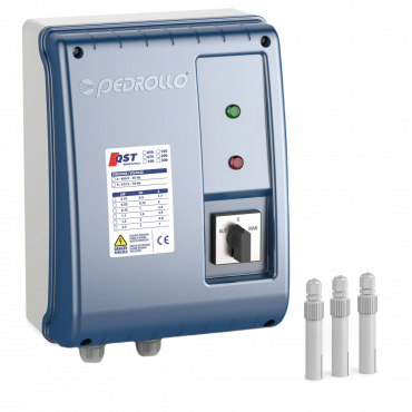 QST 1500 пульт управления 3-х фазный 11,0кВт 27,5А с датчиком уровня