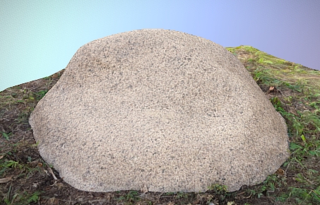Камень D70/30 коричневый