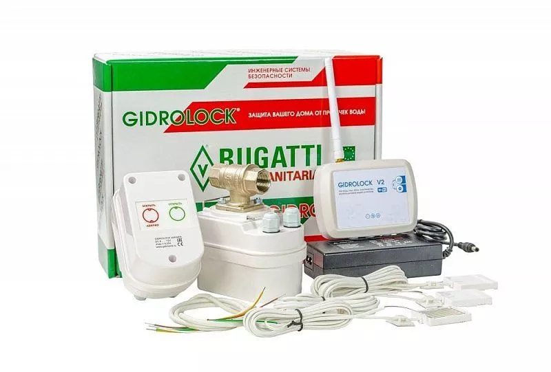 Комплект Gidrolock WIFI  WINNER  BUGATTI 1/2