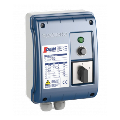 QEM/3 100 0,75 кВт/1ф Пульт управления
