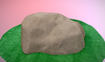 Камень 130х90/50 коричневый