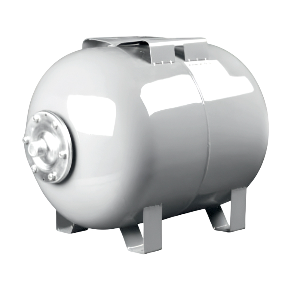 Бак мембр.горизонт. CW-H 80  25bar -10 °C / + 99 °C 1" (серый)