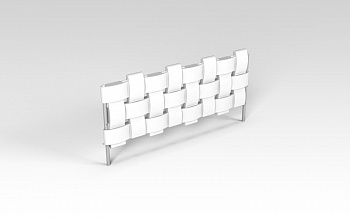 Заборчик декоративный Flox белый Заборчик декоративный Flox белый