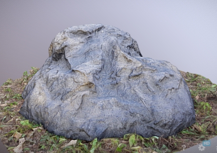 Камень Люкс-Лайт D70/30 серый