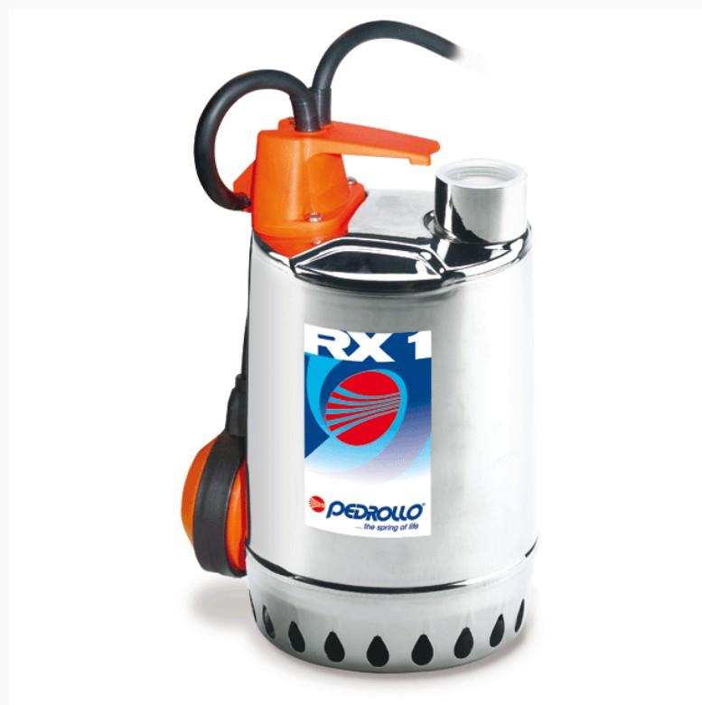 RX    1 погружной дренажный насос из нерж.стали для пресной воды
