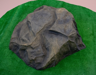 Камень Люкс-Лайт D100/35 серый