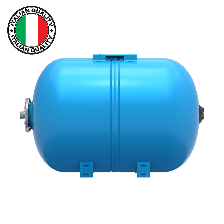 Гидроаккумулятор VODOS WTR 50 HOR (50 литров, 10bar, G1", +99°C,  мембрана EPDM SE.FA Italy)