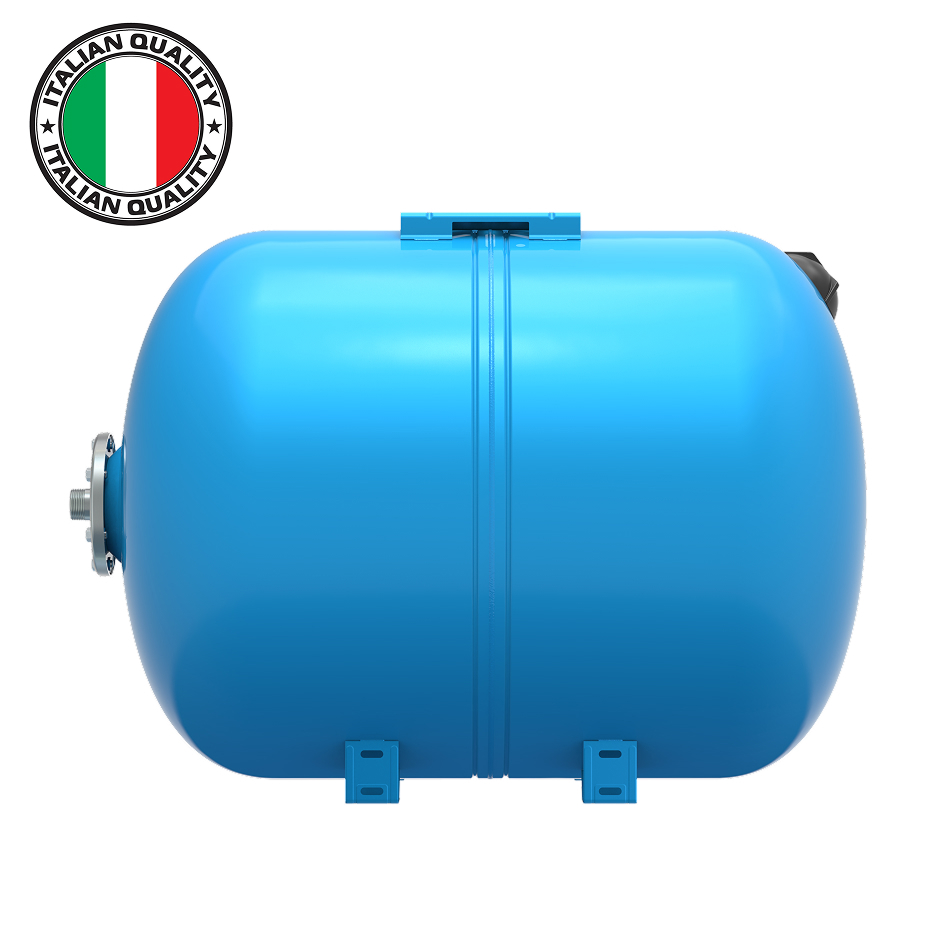 Гидроаккумулятор VODOS WTR 80 HOR (80 литров, 10bar, G1", +99°C,  мембрана EPDM SE.FA Italy)