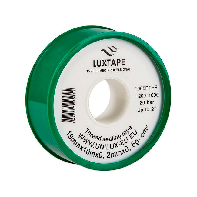 Лента LUXTAPE JUMBO -10 (10м х19мм х0,2мм) (зел.)