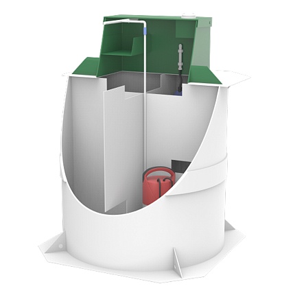 Септик АОС МАЛАХИТ NERO 40