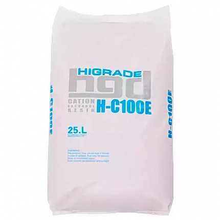 Ионообменная смола HIGRADE RESIN H-C100E (25л.)
