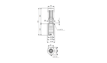 MTR8-2/2-1 A-W-A-HUUV 3x230/400 50Hz