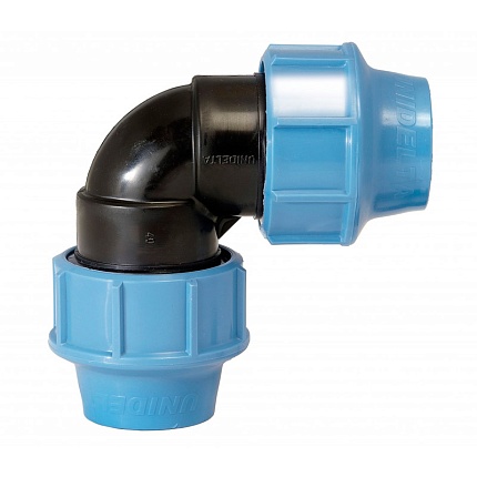 Соединение угловое 90° D20 / D20 PN10 PPE