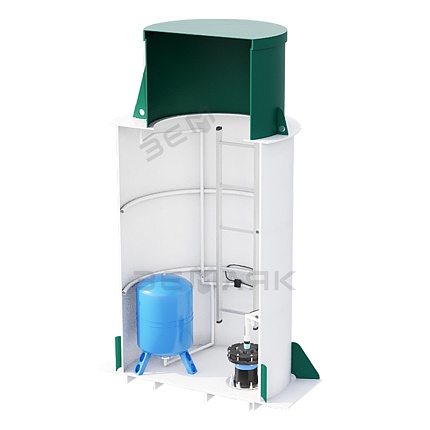 Кессон ЗЕМЛЯК Lite 960 (без муфты)