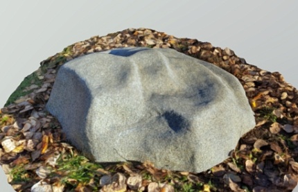 Камень D75/30 серый
