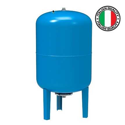 Гидроаккумулятор VODOS SIMPLE 100 VERT (100 литров, 10bar, G1", +99°C,  мембрана EPDM SE.FA Italy)