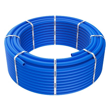 Труба ПНД 32 ПЭ100  Pn16  SDR11 (бухта 100м) (синий цвет) VODOS Standart