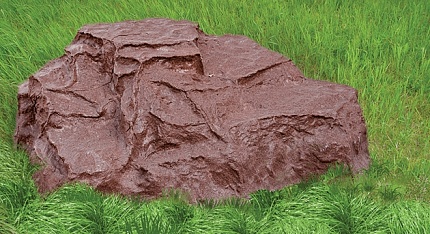 Камень Де-Люкс D90/30 коричневый