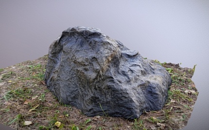 Камень Люкс-Лайт D70/30 серый