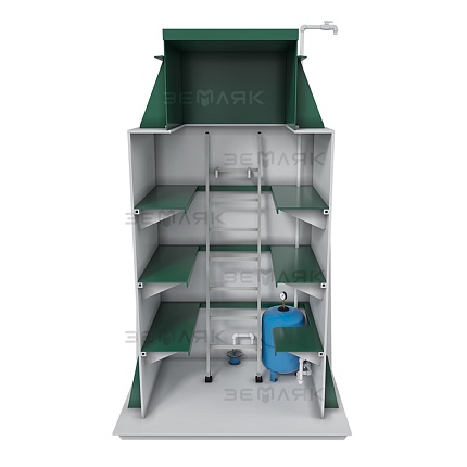 Погреб-К Земляк 1200х1200 (муфта 133)