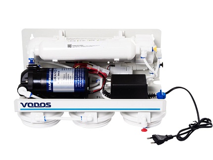 Система обратного осмоса Vodos RO 50-А1 5 ступеней с насосом