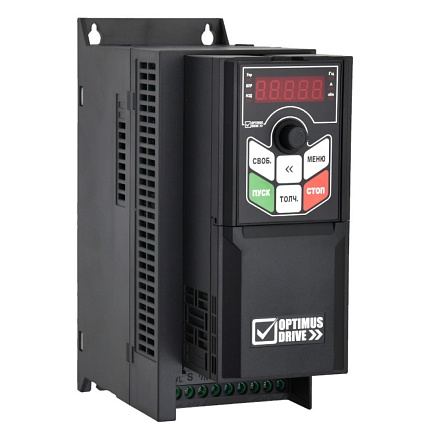 AD800P-4T4D0-PU0PCU0P, Преобразователь частоты, 3х380В, 4кВт, 9.6А, IP20, ЭМС С3, встр.торм.ключ