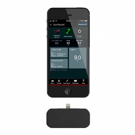 Подключаемый модуль для устройств Apple iPhone, iPad, iPod touch с разъемом Lightning Grundfos MI 204