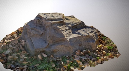 Камень Люкс-Лайт D90/30 коричневый