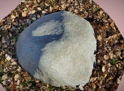 Камень D80/30 серый