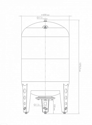 ВП 300 к Гидроаккумулятор