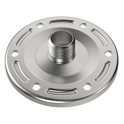 Контрфланец 240х5  1 1/4нар.р. для баков 200-750л гальванизированный