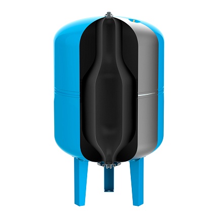 Гидроаккумулятор VODOS WTR 100 VERT (100 литров, 10bar, G1", +99°C,  мембрана EPDM SE.FA Italy)