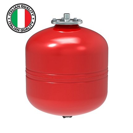 Бак мембранный для отопления VODOS HEAT 8л  ( 5bar, G 3/4 `` НР, мембрана EPDM +100`C  SE.FA  Italy)