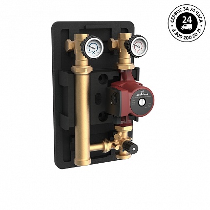 Насосная группа HEATMIX M25 UPS 60 Rp 1"/ G 1 1/2" Grundfos