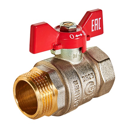 Кран шаровый Rommer 1 BP/НР