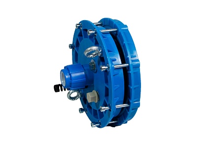 Оголовок композитный 114-127/32 (синий)