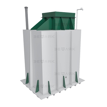 Погреб-К Земляк 2000х2000 (муфта 159)